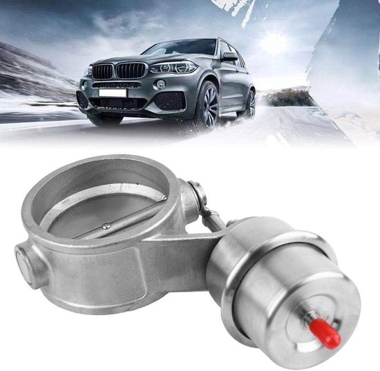 Valvola di controllo dello scarico - Valvola di controllo del gas di scarico universale - Aspirazione a vuoto - 2,5 inch voor toebehoren voor buis met diameter van 63 mm (Chiudi)