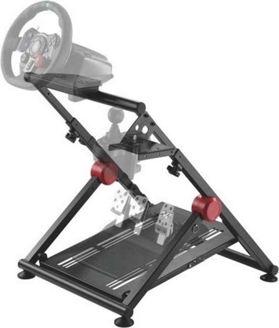 VDD Gaming - Wheel Stand - Racestuur - Standaard Houder - Race Cockpit - Opvouwbaar - Geschikt voor Logitec - PXN - Fanatec - Thrustmaster - In Hoogte Verstelbaar van VDD Gaming