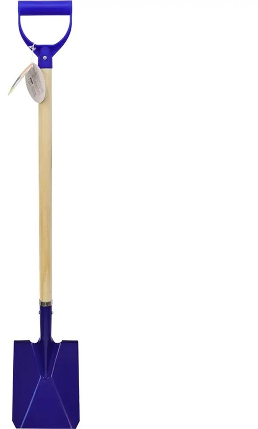 Vedes speelgoed schep met houten steel - metalen kinderschep 90cm. van Merkloos	
