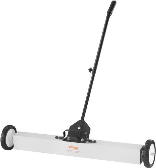 Veegmachine - Magnetische veegmachine - Borstelmachine -. met wielen Duwtype - Magnetisch - Grote Magneet Pickup Gazon Telescopische veegmachine van Merkloos	