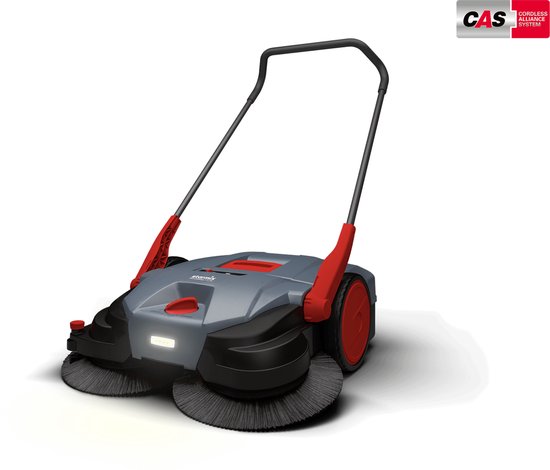 Veegmachine op accu - Durosweep 77 PRO 18V van Durosweep