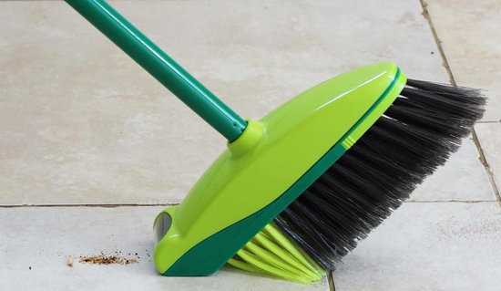 Veegmachine - Zelfopvangende bezem - Snel vloeren reinigen - Unieke roterende borstel - Niet gespecificeerd - Meerkleurig van Merkloos	
