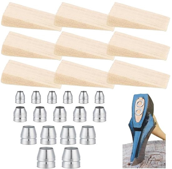 Veiligheid Ronde Handvat Wiggen - 28 Stuks voor Houtbewerking