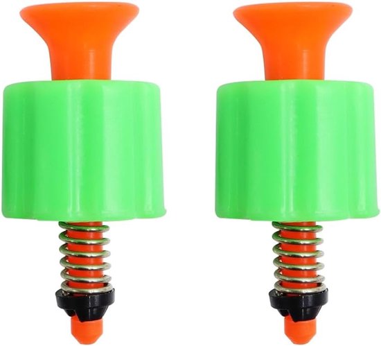Veiligheidsventiel voor tuinsproeiers - 2-delige luchtcompressor ontlastklep voor 3L/5L/8L rugspuit, ideaal voor irrigatie en waterverbindingen