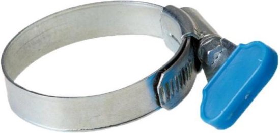 Velda Slangklem Vt Met Vleugelmoer 13 Mm Rvs Zilver 2 Stuks van VELDA.