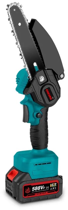 Velori Accu Snoeizaag - Telescopische Kettingzaag - Elektrische Snoeischaar - Hoogsnoeier - 3-in-1 Tuingereedschap - 3500W - 25 cm Zaaglengte