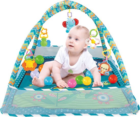 Velox Goods VL-506 Baby Gym - Interactieve Speelmat voor Baby's - Educatief en Veilig Ontwerp - Geschikt voor Baby’s vanaf 3 Maanden van Velox