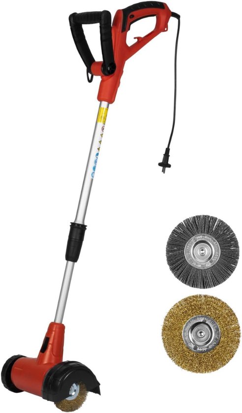 VELZINO® Onkruidborstel Elektrisch - Voegenborstel - Voegenreiniger - Onkruidverwijderaar