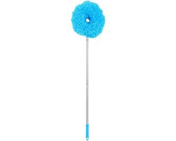 Ventilator Stoffer - Stofdoek Telescoop - Hoogtes Reinigen - Uitschuifbare Paal - 3.2 Meter - Grijs
