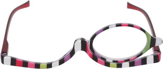 Vergrootglas - Kleurige - Draaibare - Enkele Lens - Make-up Bril - Vouwbare - Oogglazen - Hulpmiddelen voor Dagelijks Leven (+4.00) van Merkloos	
