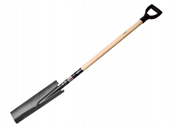 Verkatto Drenageschep met Houten Steel - Smalle Greep voor Tuin en Bouw