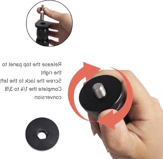 Verlengbare Tripod Center Column met Telescopische Stang voor DSLR en Monopod Fotografie in de Studio en Buiten