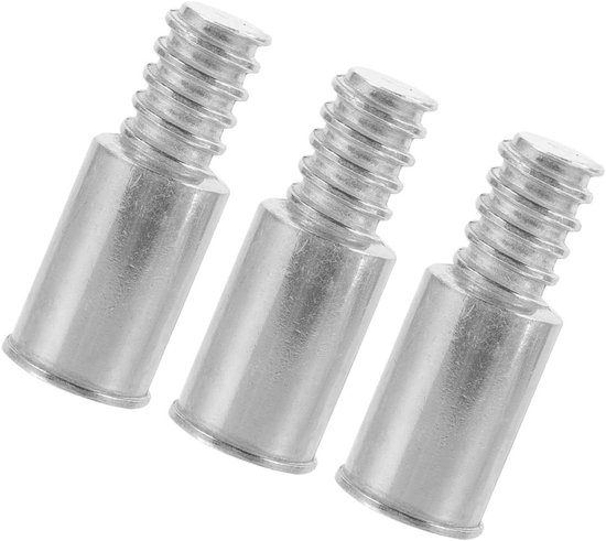 Verlengstuk Verfroller - Telescopische Stok - Schoonmaak Werk - Universele Compatibiliteit - 3 Stuks - Zilver