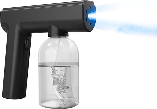 Vernevelaar mistmachine - 300 ml container - draadloze sproeier met krachtige functie - snel wassen verstuiver - oplaadbare batterij van 2000 mAh - spuitpistolen voor badkamer . van Merkloos	