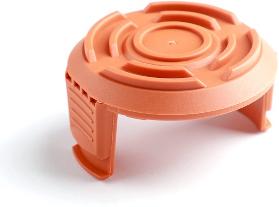 Verpakking van 6 rollen WA0004.1 trimmerdraad voor alle WORX 20V trimmers (6 x 3 m lang, 1,65 mm draaddiameter) + 2 eindkapjes