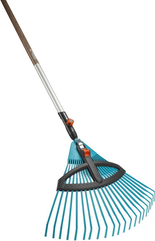 Verstelbare hark 3099-30 52 cm 130 cm Gardena combisystem van Merkloos	
