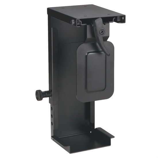 Verstelbare Mini PC-houder - Draagkracht 10kg - Zwart van Merkloos	