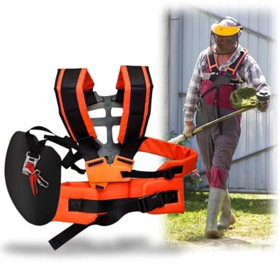 Verstelbare Schouderriem voor Grasmaaier en Tuinmachines - Comfortabel en Duurzaam van Merkloos	