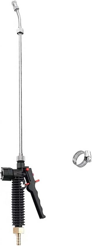 Verstelbare Sproei Stang 3/8" - Universele Hoge Druk Waterlans voor Auto Wassen en Tuin