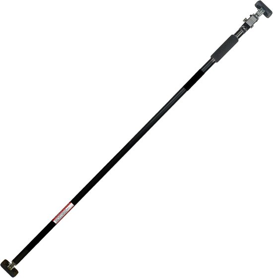 Verstelbare Telescoopstang Klemsteun 160-290 cm voor Stofwanden van Merkloos	