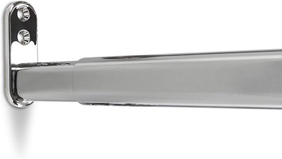 Verstelbare telescopische kaststangen 900-1100 mm - 2 stuks incl. 4 lagers van Merkloos	