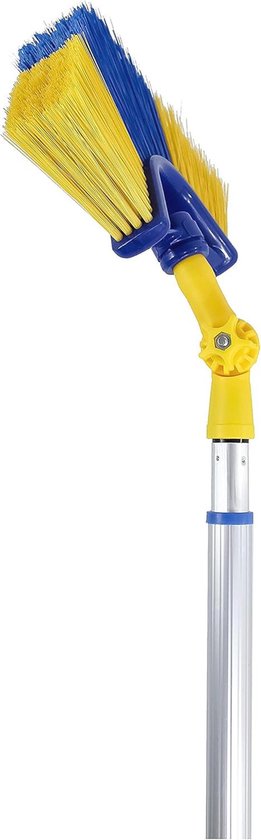 Verstelbare Telescopische Stok 4 m met Hoekbezem voor Efficiënt Schoonmaken van Merkloos	