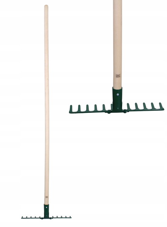 Verstelbare Tuingrijper - Staal & Beukenhout - 133cm van Merkloos	