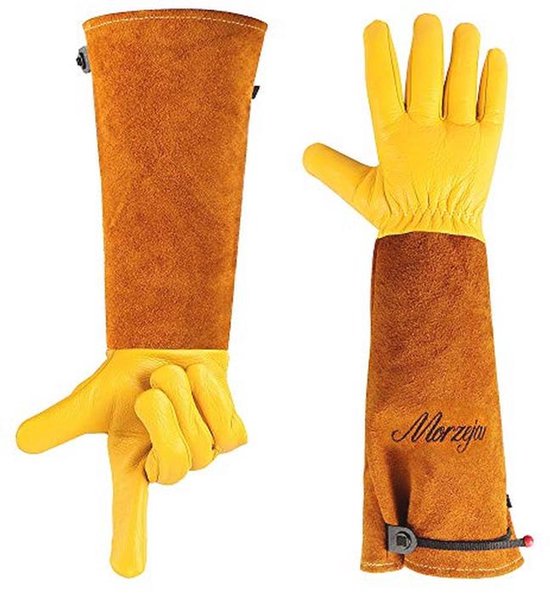 Verstelbare Tuinhandschoenen en Rozensnoeischaars voor Tuinmannen en Tuiniersters (XL) - Perfect voor Tuinieren en Tuingeschenken van Merkloos	