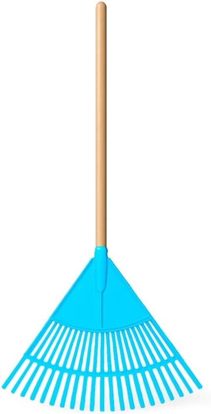 Verticuteerhark voor Graszaad met Houten Steel 120 cm