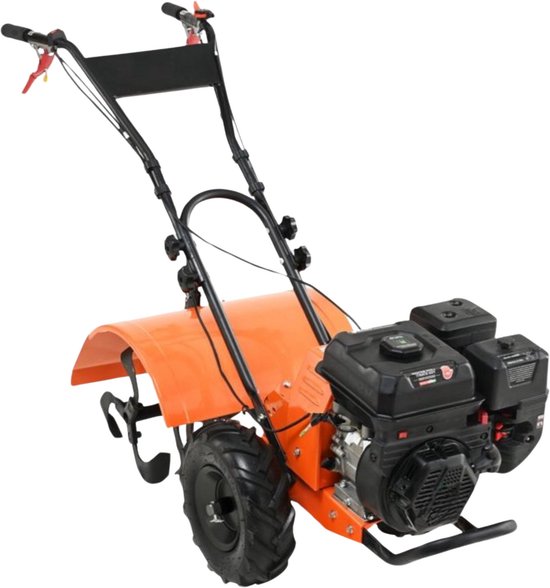 Verticuteermachines - Tuinfrees Cultivator - Benzine - Gazonbeluchter - Verticuteren machinen - 4 Takt - Verticuteerder - Oranje/Zwart van Merkloos	
