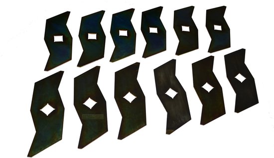 Verticuteermes van 12 x 15,5 cm voor de Power Line 3800VB, Top Garden 4000E en Grüne Welle