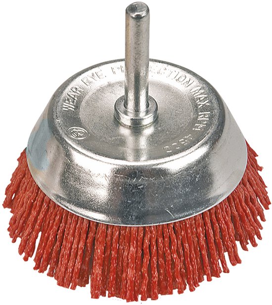 Verto - Schurende Borstel - 65mm - Schuurslijpmateriaal - Nylon Borstelharen van Merkloos	