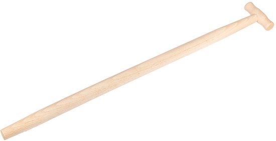 VERTO Serie - Biezen Houten Steel - 38 mm - 900 mm - T-vormig Handvat van Merkloos	