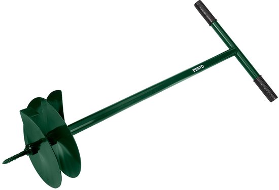 Verto Serie - Grondboor - 250 mm - Metaal - Kunststof Handgreep van Merkloos	