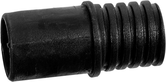 Vervangende Bezemsteel - Dweilsteel Adapter - Huishoudelijk Schoonmaken - Schroefdraad Ontwerp - 46.5 cm - Zwart