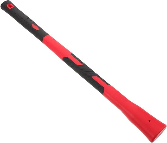 Vervangende Bijlsteel - Hamersteel Houweel - Hakken Tuinieren Smeden - Ergonomisch Anti-los - 60x5.3cm - Multi