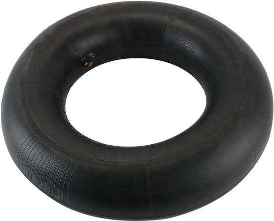Vervangende binnenband - Zware binnenband - Kruiwagen reparatie - Extra stevige las - 480/400-8 inch - Zwart