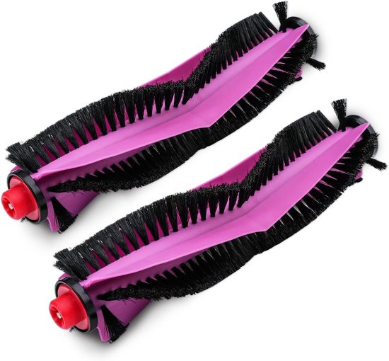 Vervangende Borstels voor Eureka J15 Pro Ultra - Pack van 2 - Paars - Eenvoudig te vervangen - ShopVlot