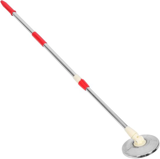 Vervangende Dweilstok - Dweilhandvat Telescoopsteel - Huishoudelijk Schoonmaken - Verstelbare Lengte - 121 cm - Blauw