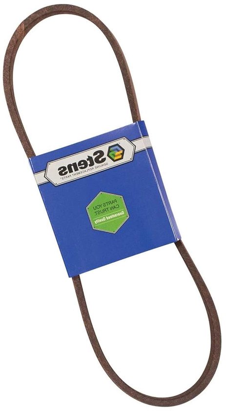 Vervangende Grasmaaier Riem - Reserveband Aandrijving - Grasmaaier Onderhoud - Overdekte Riem - 43 inch Lengte - Zwart
