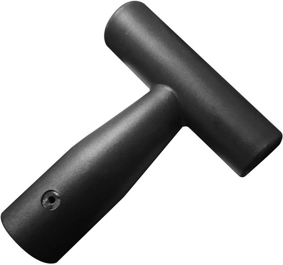 Vervangende Schepsteel - Handvat Houder - Tuinonderhoud - Comfortabele Grip - 34 mm Binnendiameter - Zwart