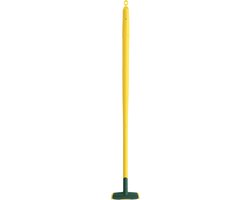 Vervangende Schepsteel - Schephandvat Glasvezel - Tuinonderhoud Werk - Breukvast Slagvast - 110 cm Lengte - Geel