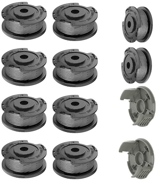 Vervangende spoel en dekselset Geschikt voor Bosch Easy GrassCut van Merkloos	