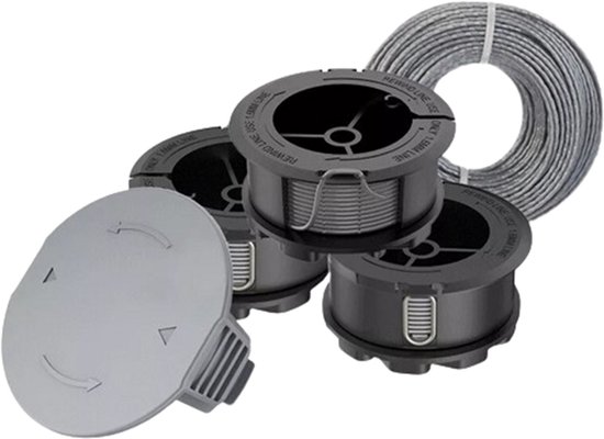 Vervangende spoel met trimmerdraad voor Bosch Universal GrassCut 18-26 van Merkloos	