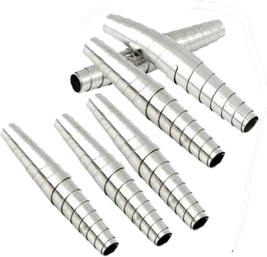 Vervangende Veer Set - Snoeischaar Onderdelen - Tuinonderhoud - Roestvrij Staal - 6 Stuks - Zilver