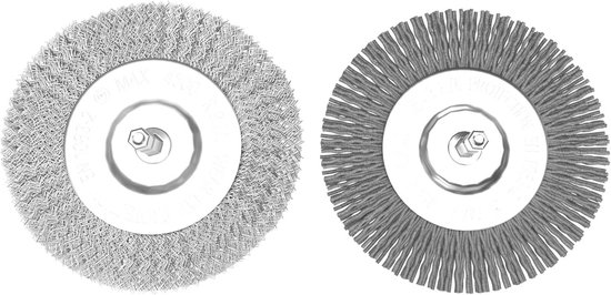 Vervangende Voegborstels voor Efficiënte Reinigen – Nylon en Metaal Set van 2 van Kinzo Garden
