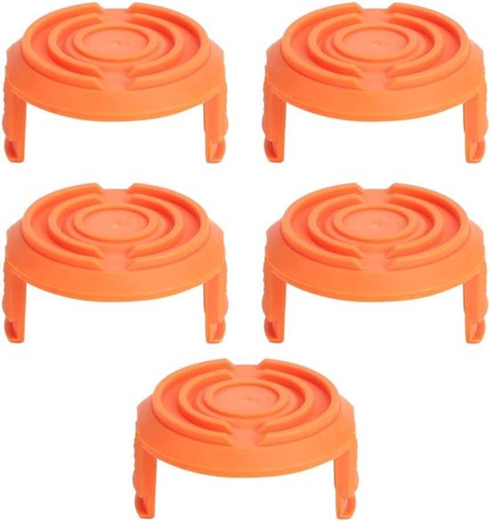 Vervanging van 5 Pack WA0010 WA6531 GT Trimmer Spoel Deksel Covers - Compatibel met WG150 180 - WG160-163 Draad Snijders - Onkruid Eaters Model 50006531 Draad Deksel Onderdelen