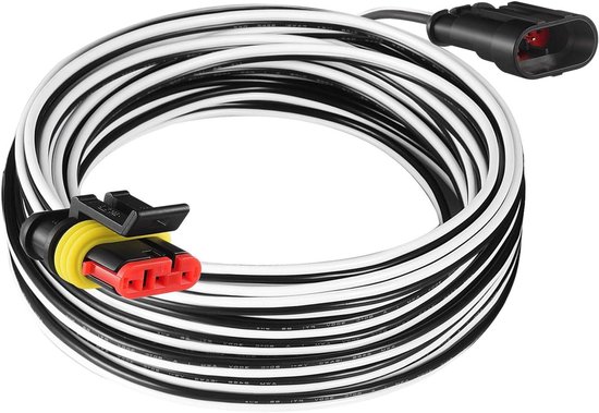 Vervangingskabel voor robotmaaiers - Geschikt voor diverse modellen - Compatibel met merken zoals Husqvarna en Gardena - 10 meter lengte. van Merkloos	