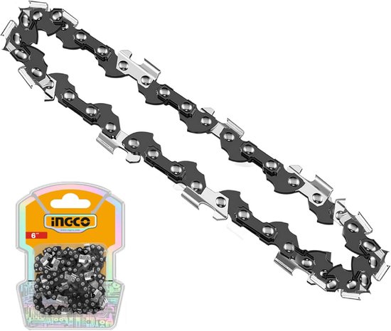 Vervangingsketting voor Mini Kettingzaag 6 Inch - 38 Schakels van Merkloos	