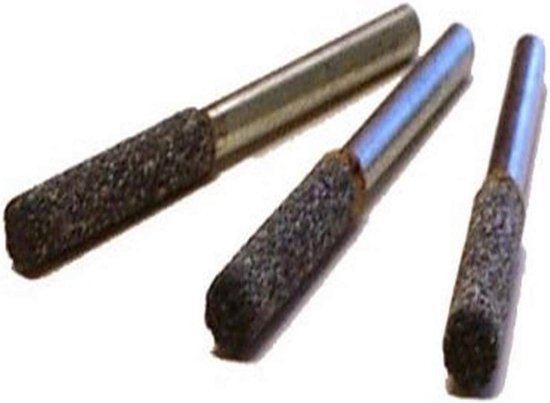 Verzorgingsset Slijpstenen voor Kettingzaag Slijper (3 Stuks) van Merkloos	